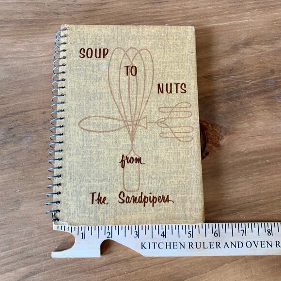 Soup to Nuts From the Sandpipers Cookbook 1961 Spiral Bound - Picture 7 of 14